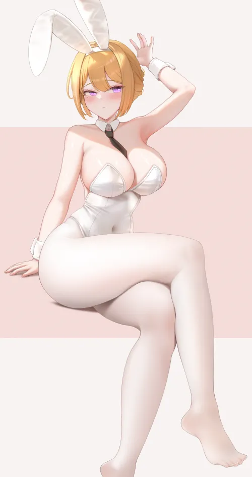 White Bunny Evelyn [Zenless Zone Zero] by CheetahSperm18