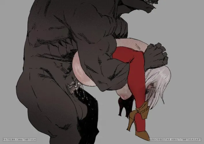 Girls that are in to monster men just want to be handled like this (tortuga) [warcraft] by Da_Darius