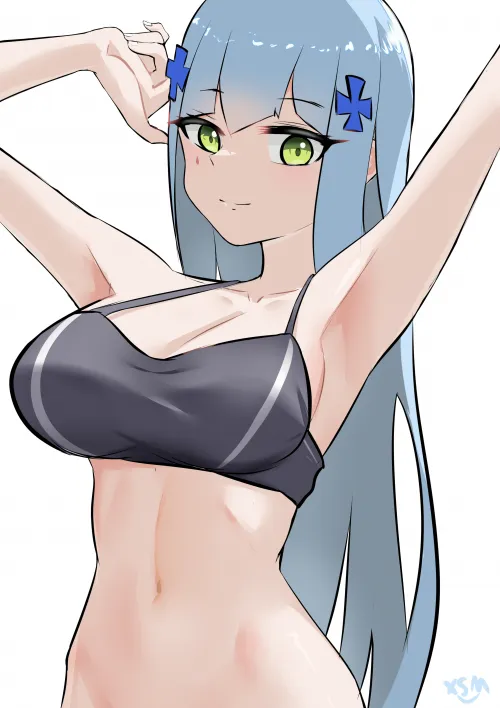 HK416 (雪施明) [Girls' Frontline] by TheRoySez