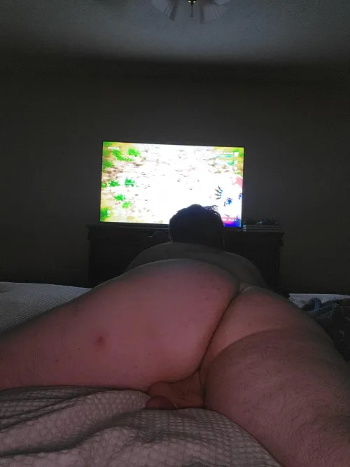 Just a quiet night watching tv by Choasdragunz