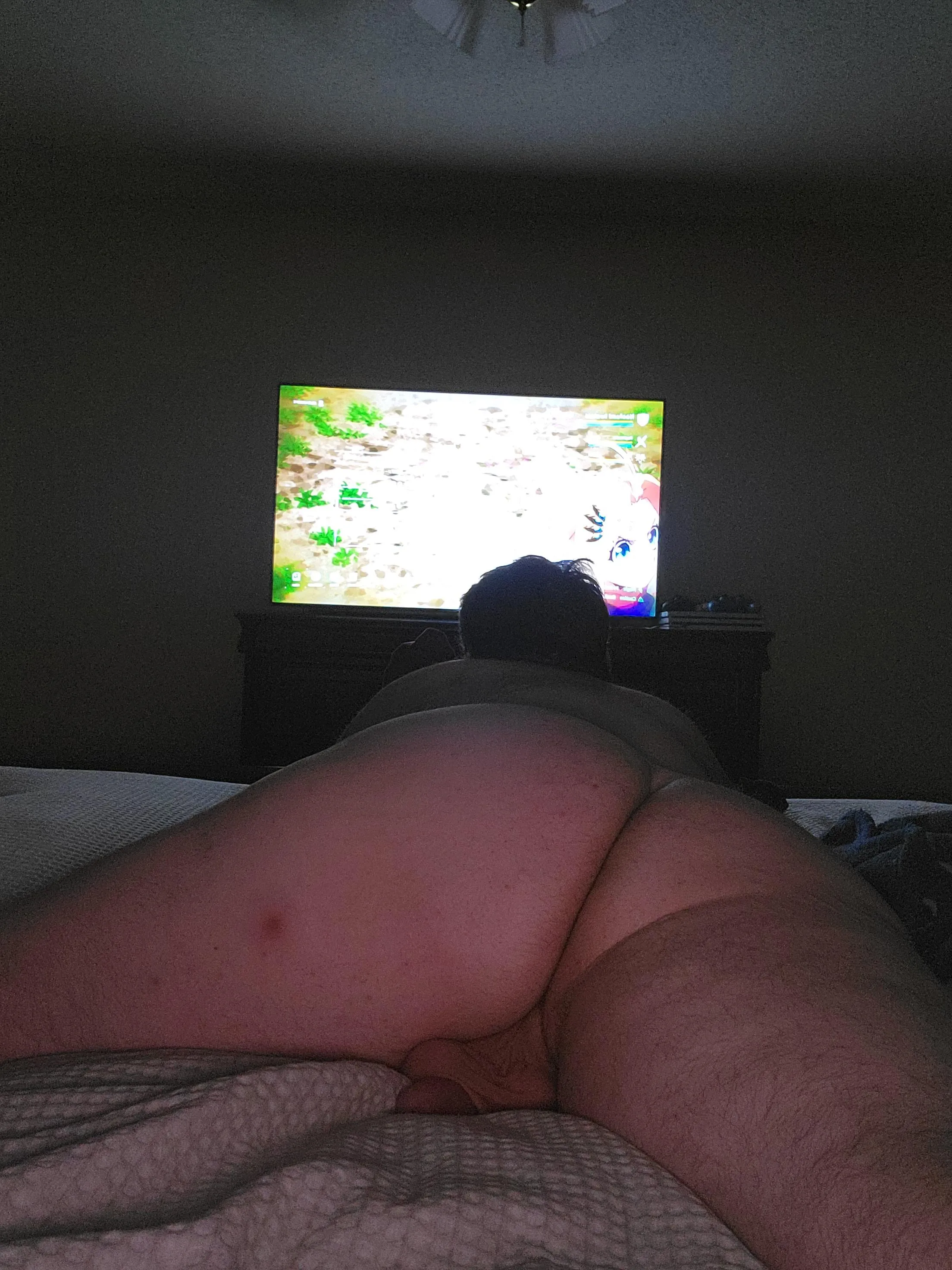 Just a quiet night watching tv posted by Choasdragunz