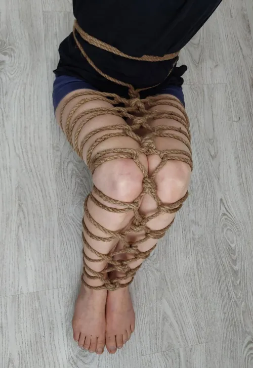 Leg tie by Stuffedlittlething