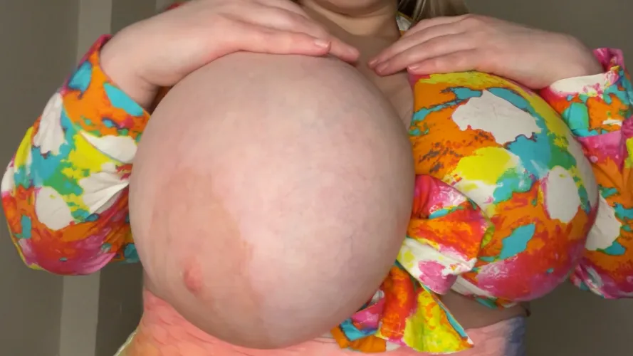 That's one big titty... so big, round and full that I can't even take out the other one by The_32M_Queen