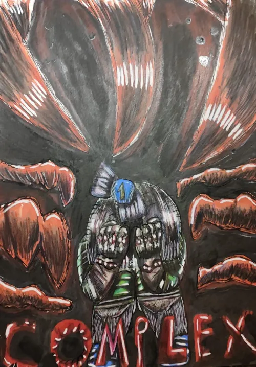 The cover of my comic: (complex) by Alive-Equal-3001