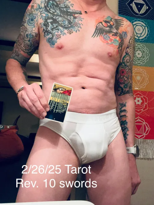 Today’s Tarot. Although you’ve experienced pain, you’re now beginning to recover, the worst is behind you. by WhiteBriefsShowoff