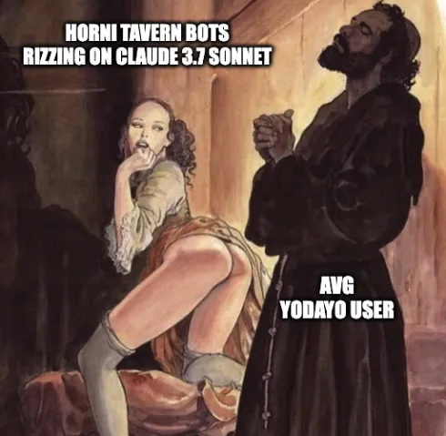 Bless the devs for adding Claude 3.7 Sonnet. That is all. posted by Hillvegxn