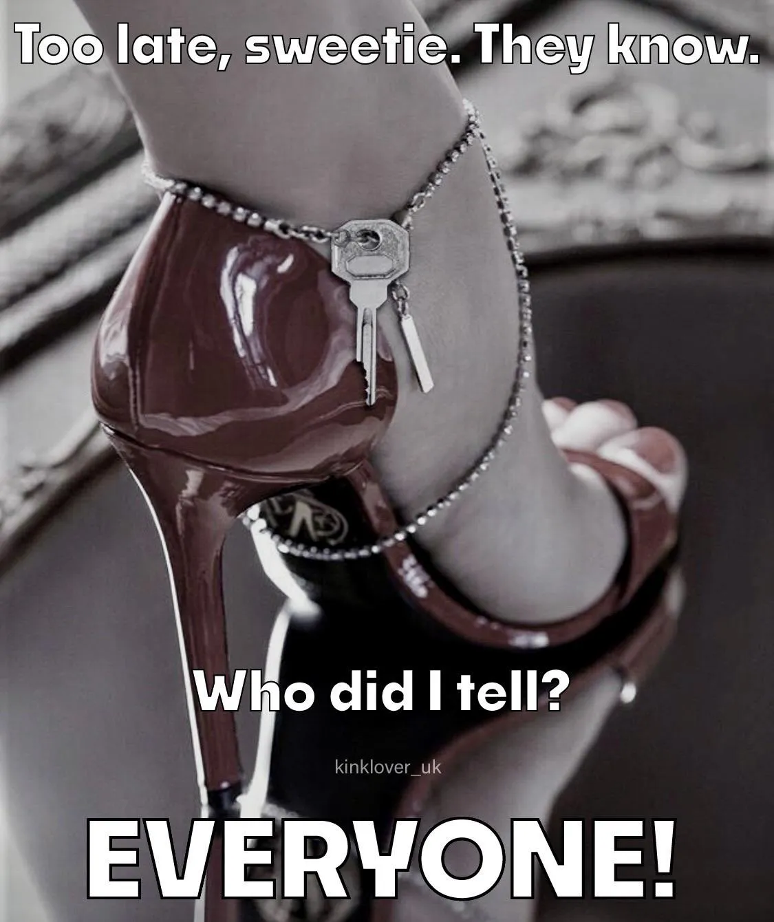 Could you handle your secret being out? Maybe that’s what you dream of? posted by kinklover_uk