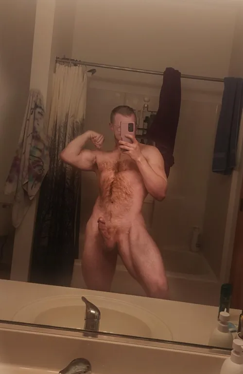 Furry, fuzzy and ready to have you feel all of me by gymbruhhhhh