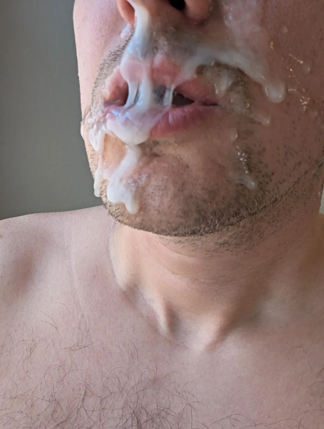 It had been a while since I had a face full of cum. I had to fix that. posted by Turkeydoghamilton