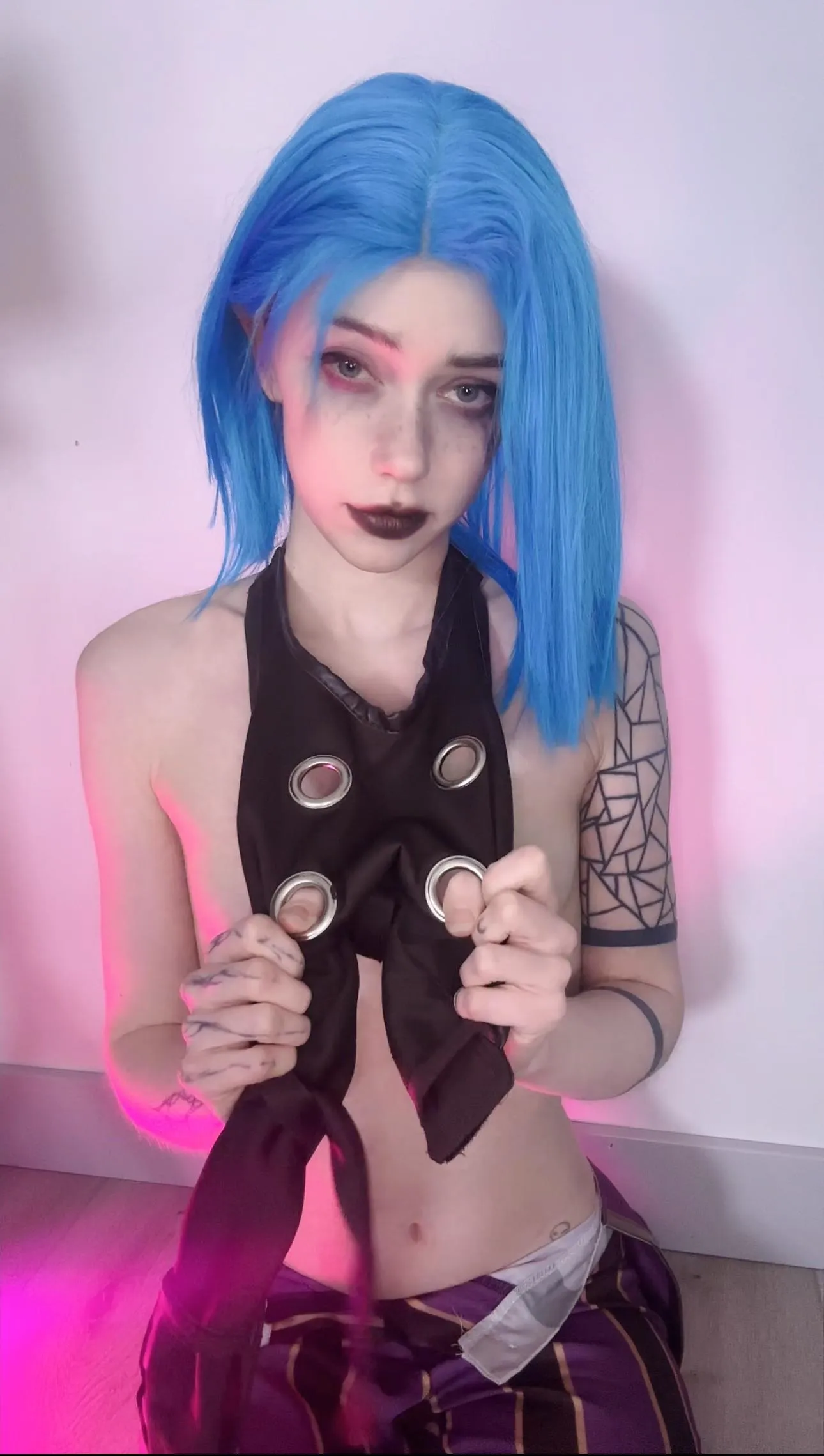 Jinx’s prison haircut (Saekkicos) posted by Saekkicos