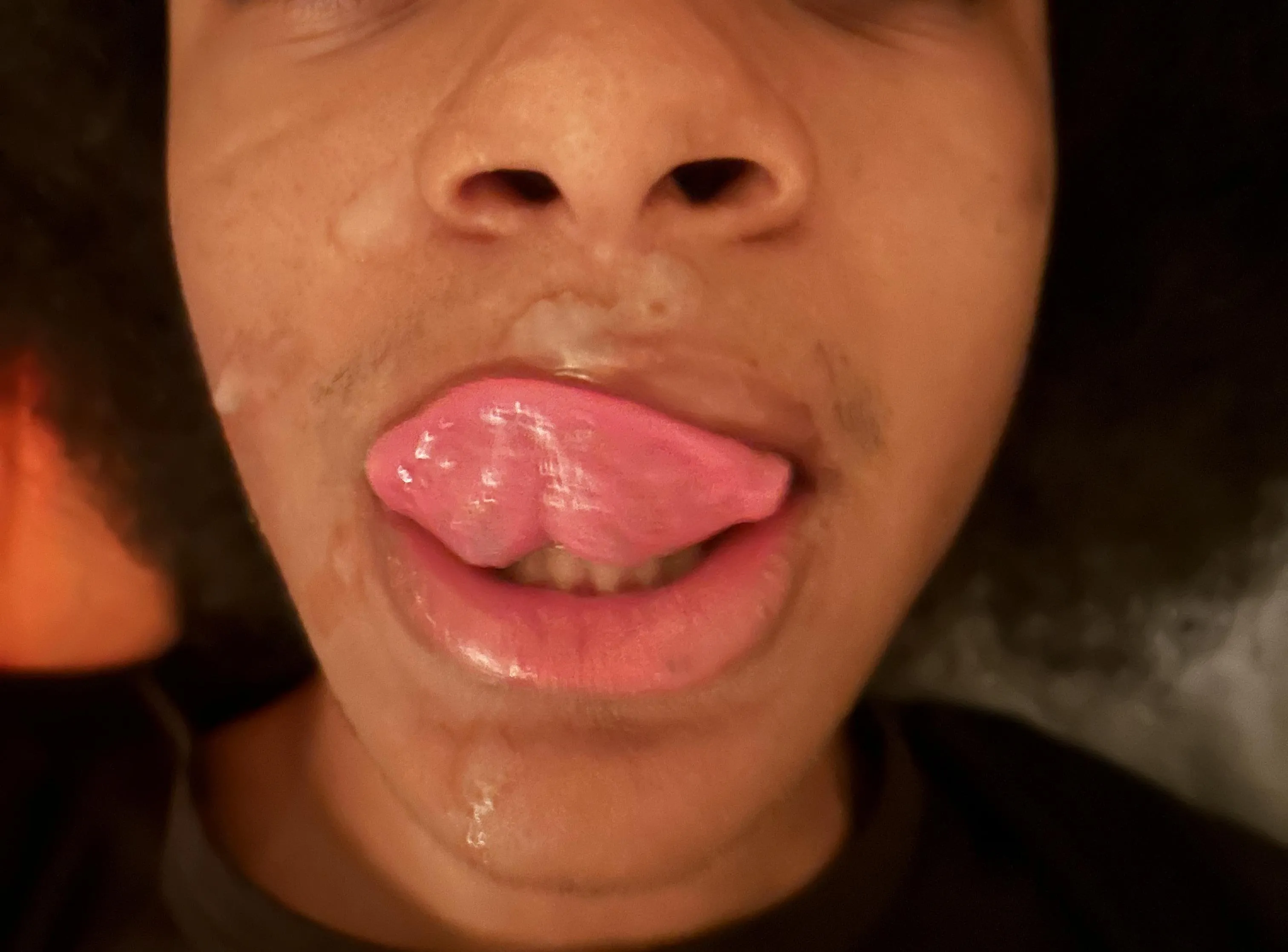 Loved having my face drenched🤤 posted by ThatOneTinyChile