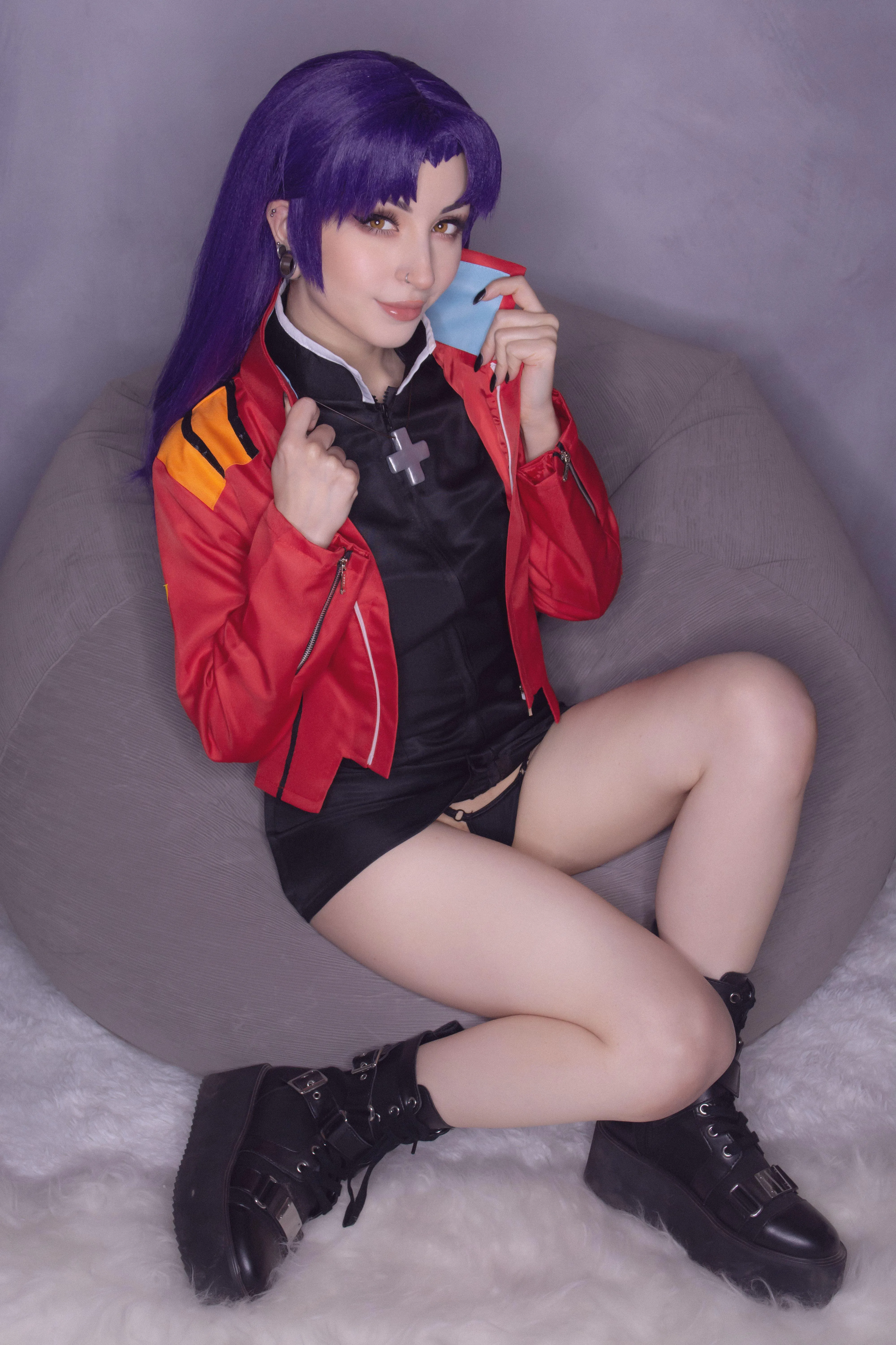 My Misato cosplay (Shiroktsne) posted by Weird-Doughnut7002