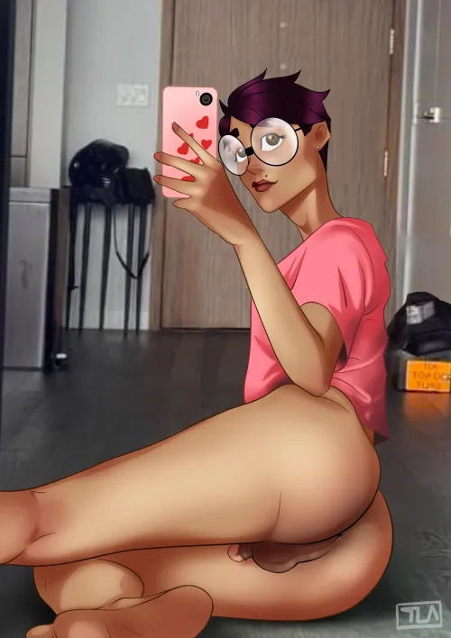 Nikki has been talking to this hung guy from dwarka, on reddit for quite some time. And it's finally time for her to make the next big move. SHE GETS TO FINALLY SUCK A COCK!!!! SHE'S PRETTY EXCITED!!! (Because they are a femboy, they like to be treated by thelazyartist_