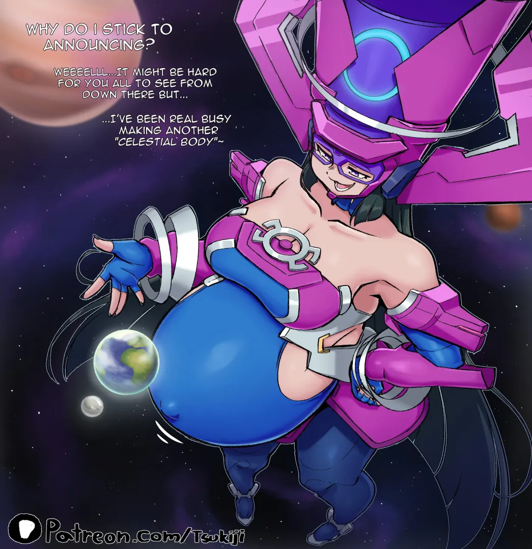 Pregnant Galacta (this was almost canon) posted by HeavyLancerthe8th