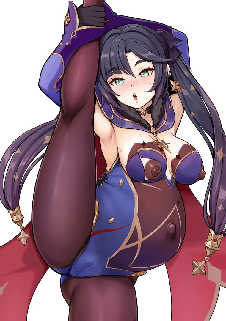 Pregnant Mona Megistus posted by HeavyLancerthe8th