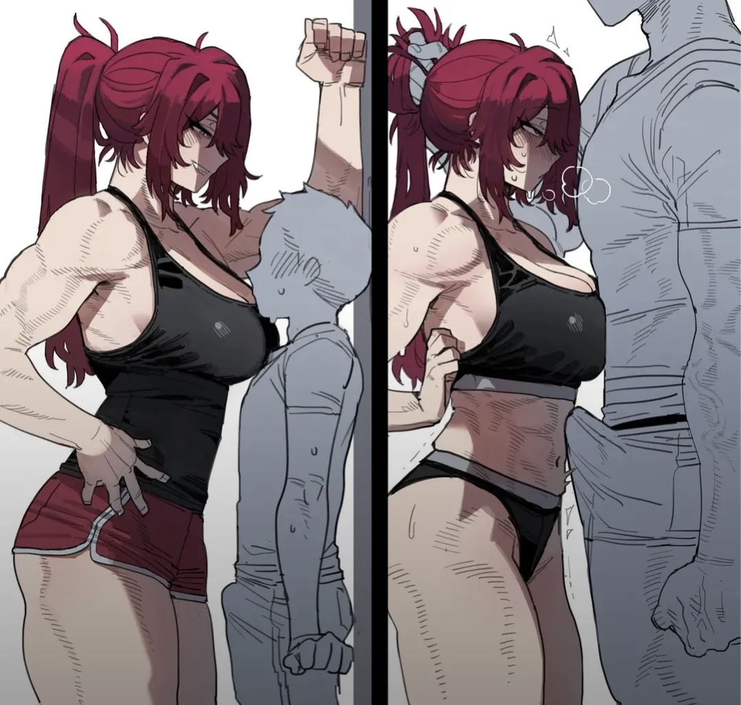 [F4M] Your friend introduces you to a muscular tomboy. Will you submit or be submissive to her? (check comments) posted by Similar_Truth_4906