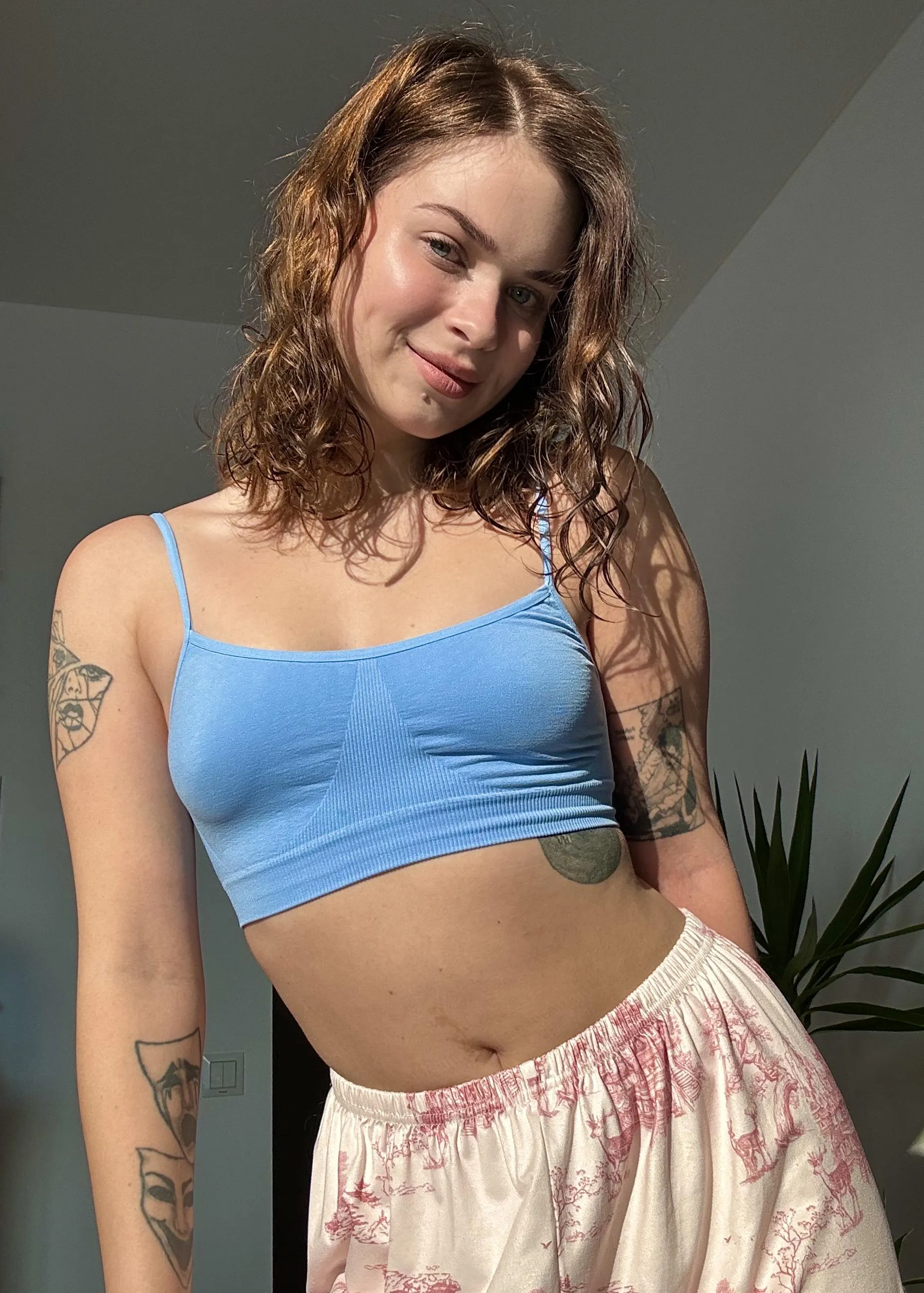Is there anything better than a braless morning? ☀️ posted by LilyRoseCharm