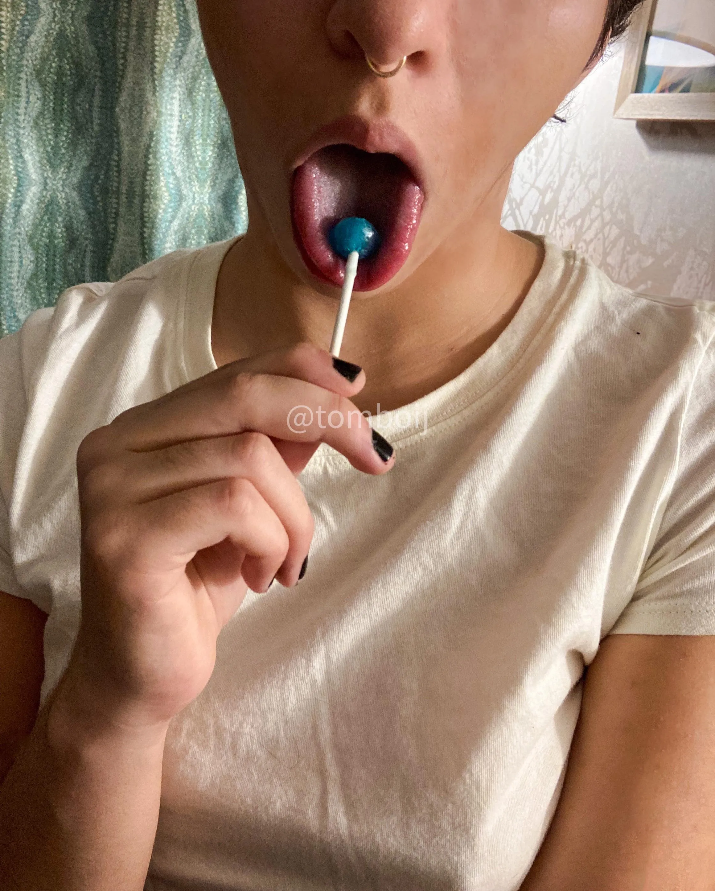 just a lollipop 🙈 posted by tomboijax