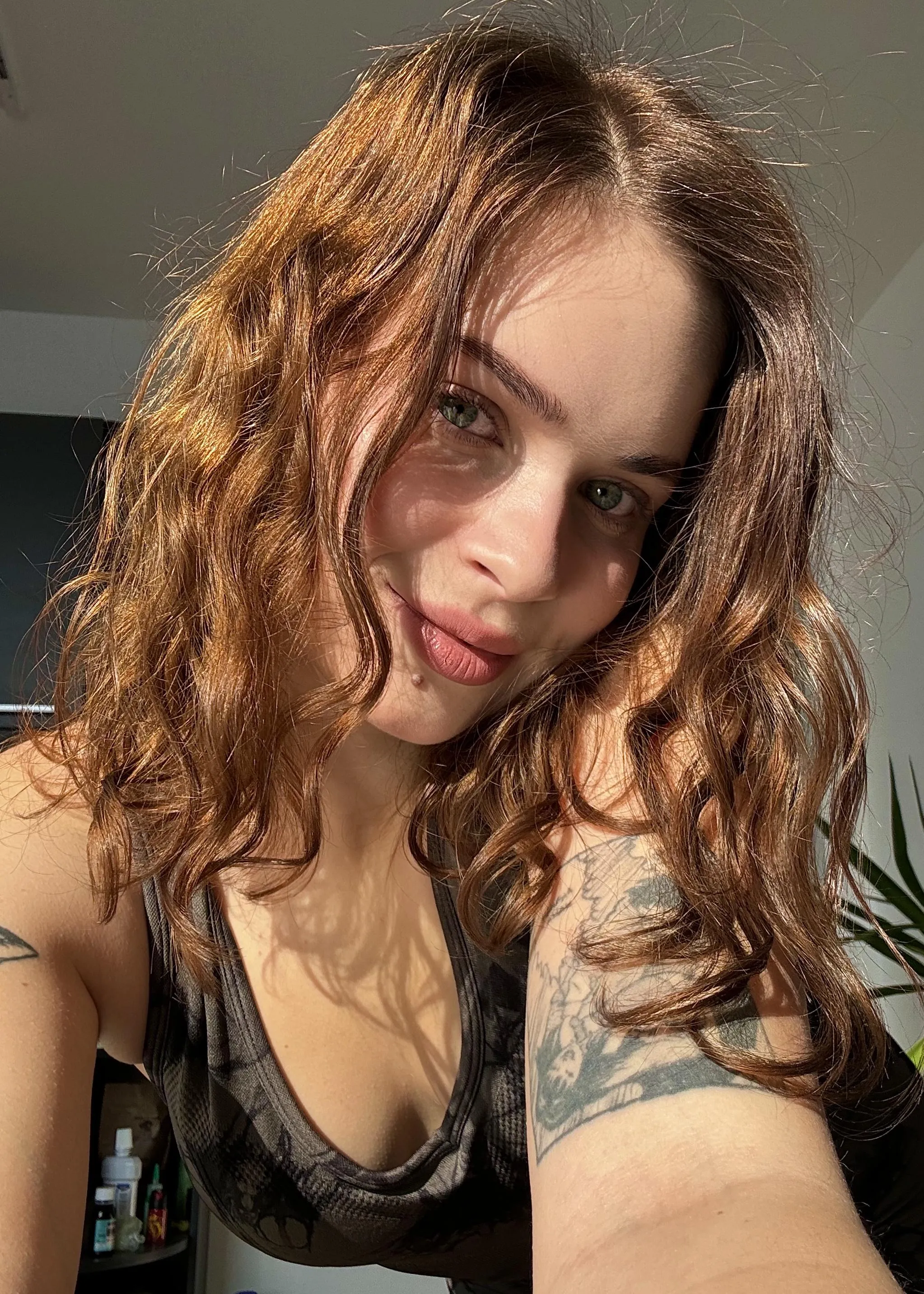 Perfect morning recipe: yoga and braless! posted by LilyRoseCharm