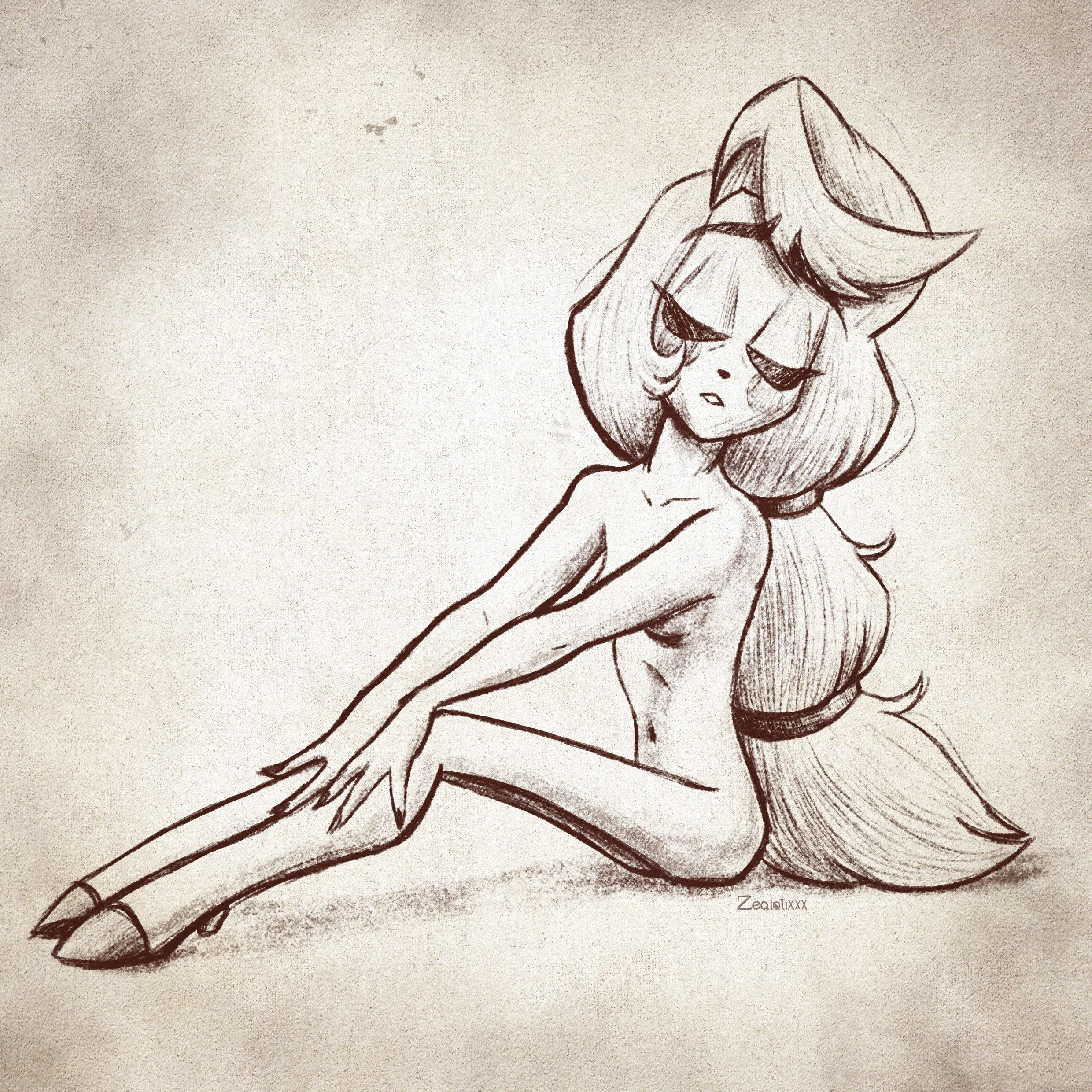 Charlie sketch (OC) posted by Zealotiv