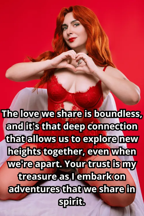 Every time I'm with another, it's your touch I feel, your breath I hear. Our love is the silent participant in every encounter, making each moment more intense and beautiful. [No Imagefap] by MaiaRedhood