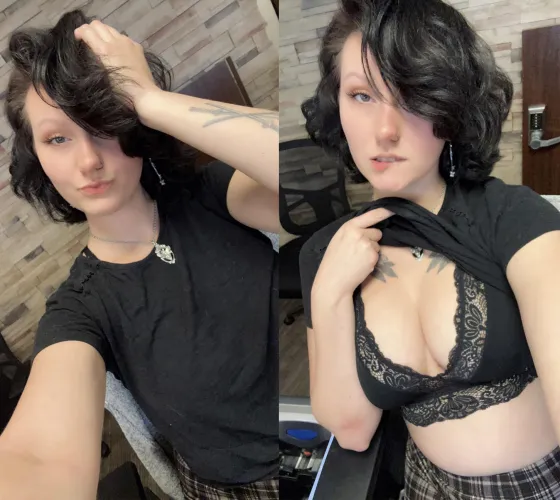 I have 2 sides while I’m at work ;) by AlyxIvy