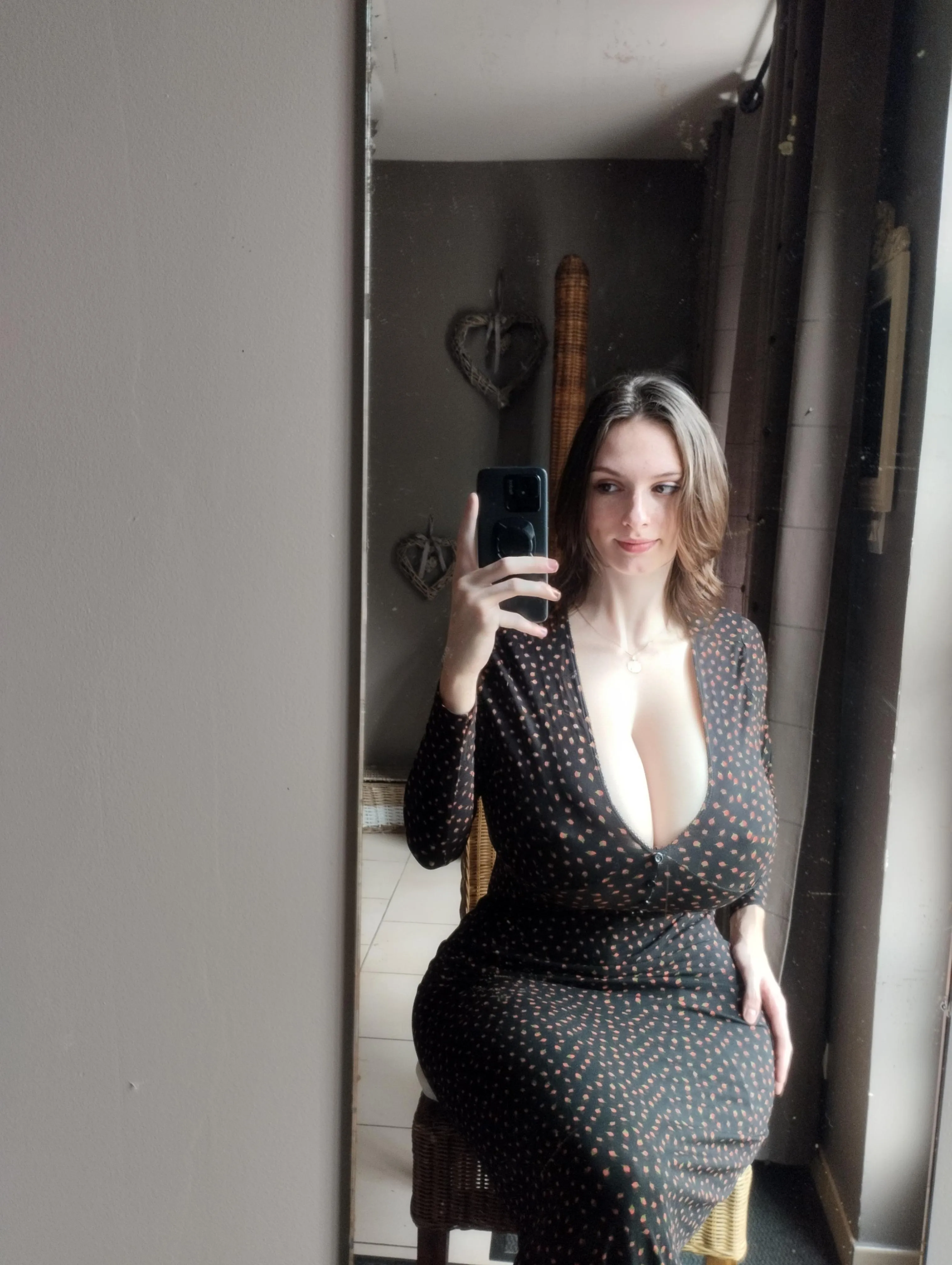 Love this dress but I don't feel like it really suits me well (yes dirty mirror) posted by Zoepcbh