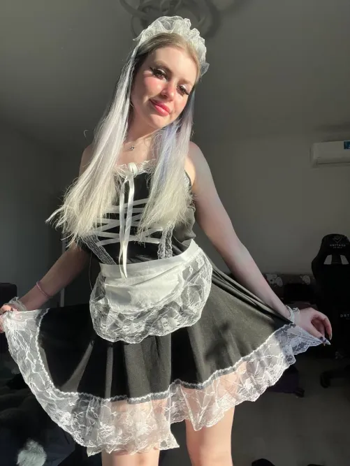 Oh, master, I spilled coffee on your pants. Let me take them off and help you. by SweetieGlowingSiren