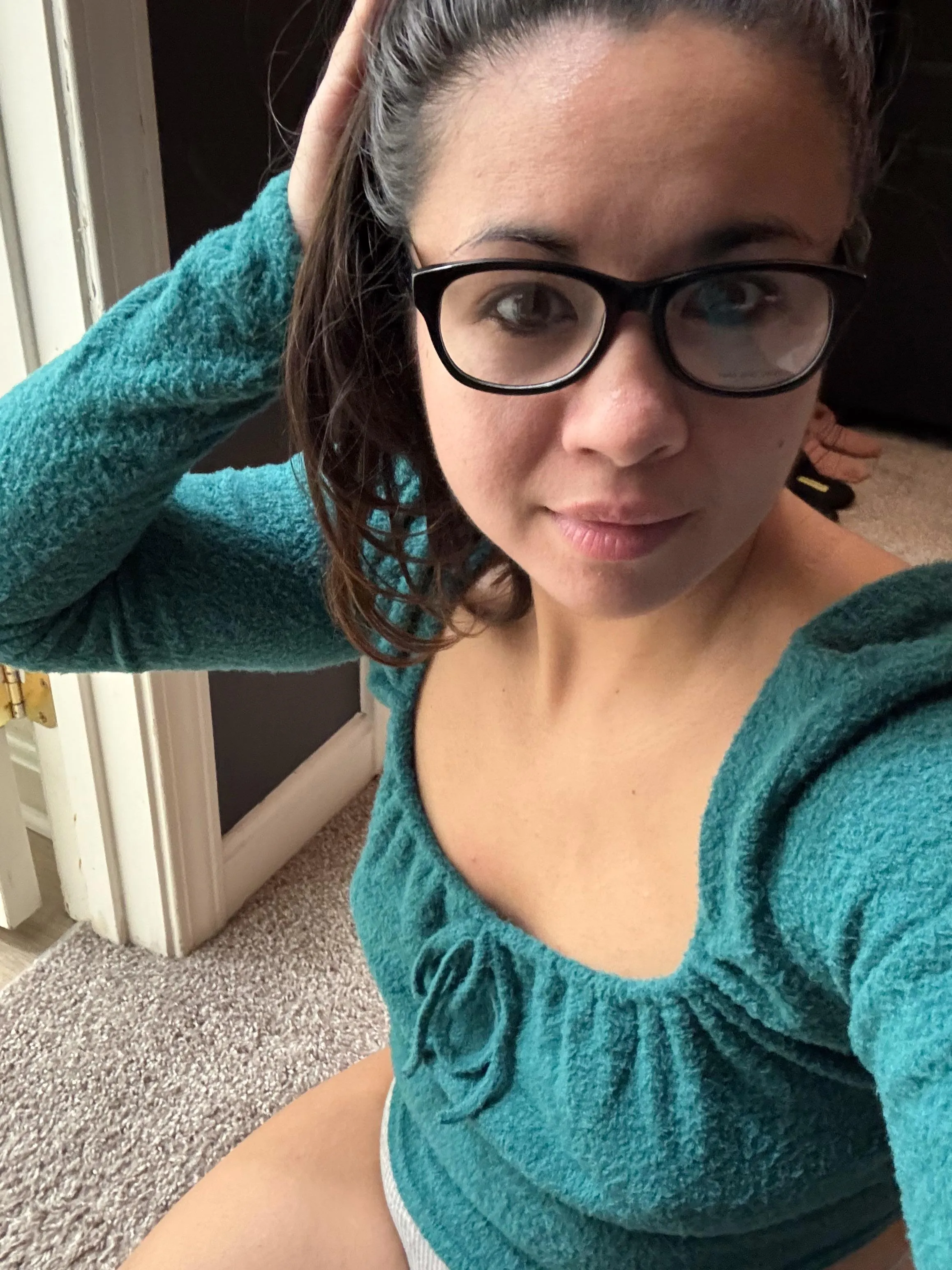 I love this color on me ☺️ posted by Fabulous_Fall7460