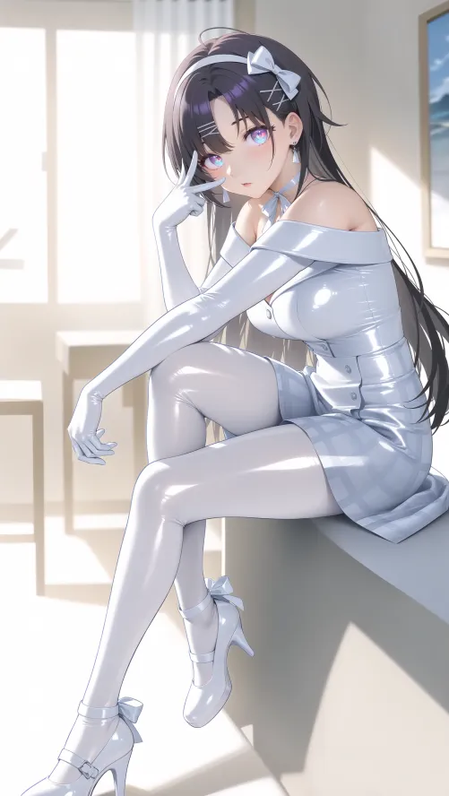 Metallic White by CheetahSperm18