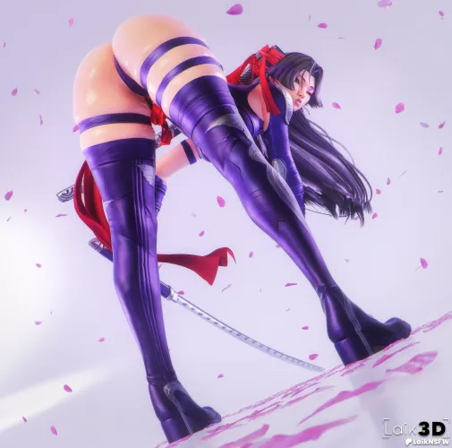 Psylocke - Training (Laik3D) [Marvel Rivals] by EroMestre