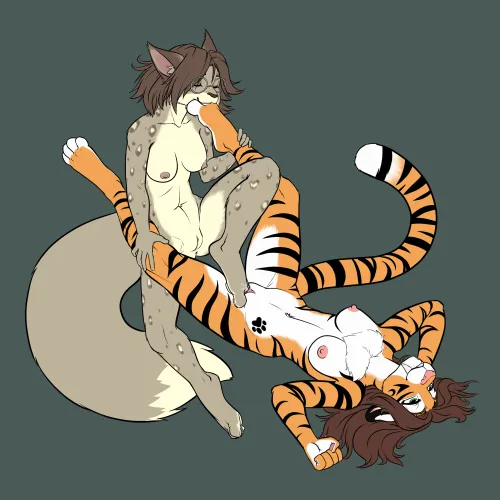 Putting those velvety soft paws to good use (black-kitten) by Illustrious_Cry_5388