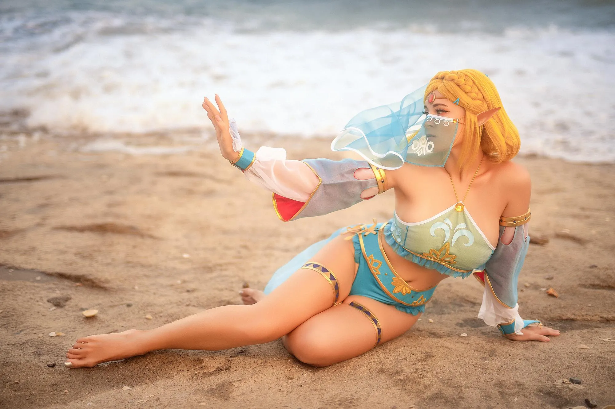 Zelda from The Legend of Zelda by Yuna Kairi posted by YunieSunshine