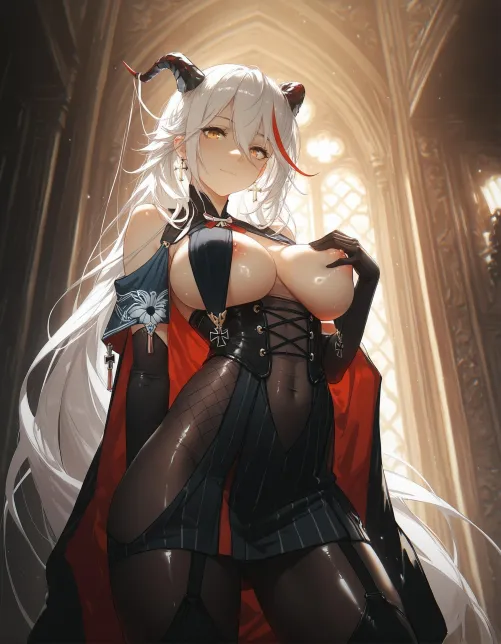 [Azur Lane] Ägir by Hillvegxn