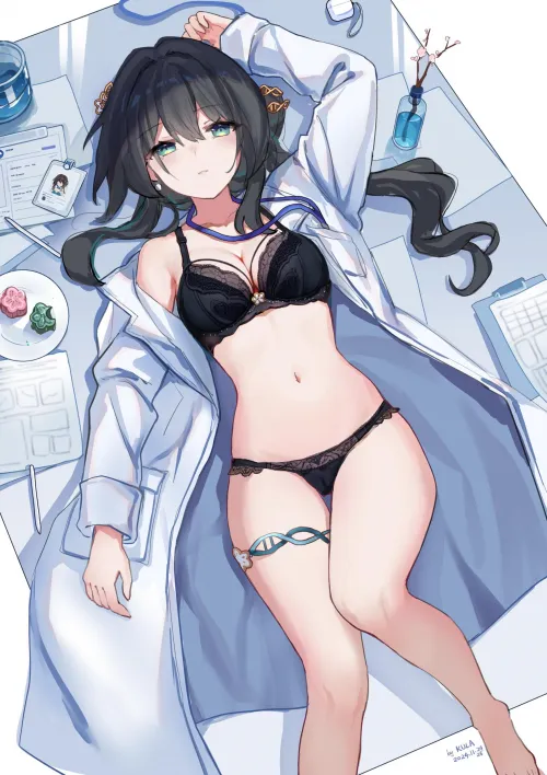 After a long day of Research  by Seph1245