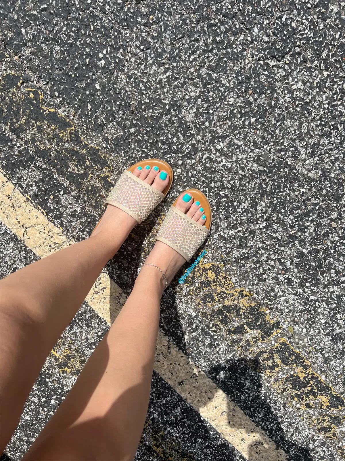 Starting March off with this pretty color 🩵 posted by badbitchtoez