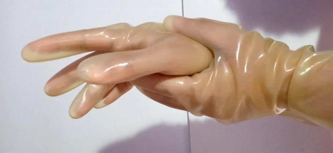 Natural gloves one of my favorites by vickylat