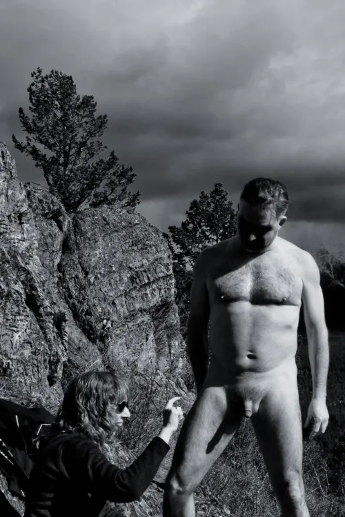 taking the temperature, it's cold by Skyclad_Lad