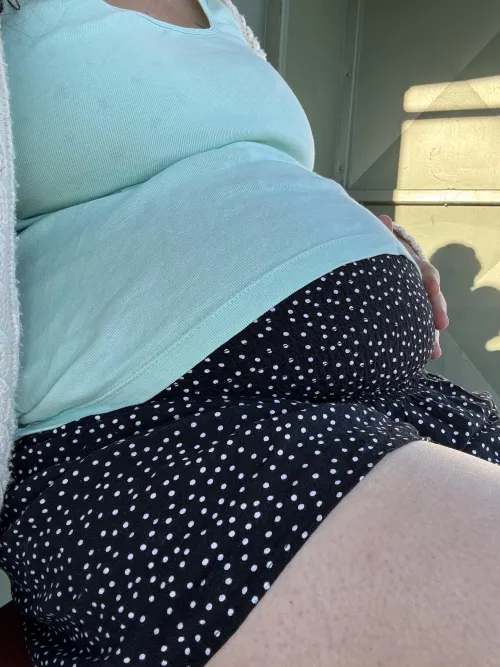 Waiting for the bus. Want to give it a rub? by SeraphinaStorm