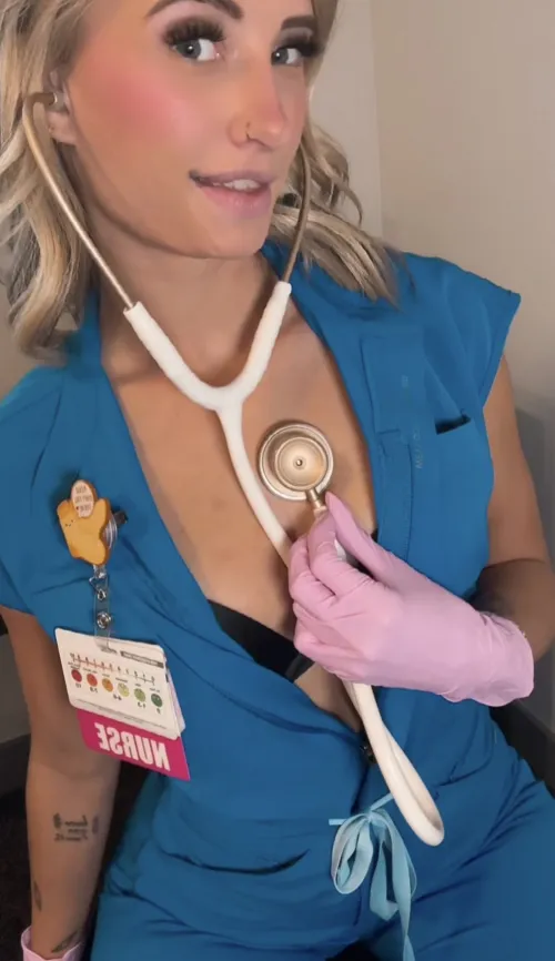 Would you prefer a nurse who is horny all the time? by nurseariaxo
