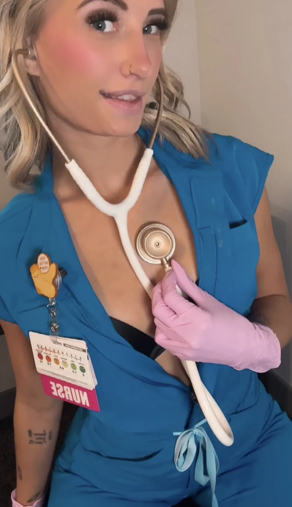 Would you prefer a nurse who is horny all the time? posted by nurseariaxo