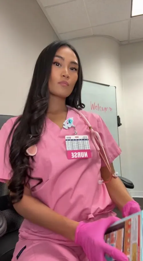 young and beautiful nurse ready to assist you by nursesunshinexo