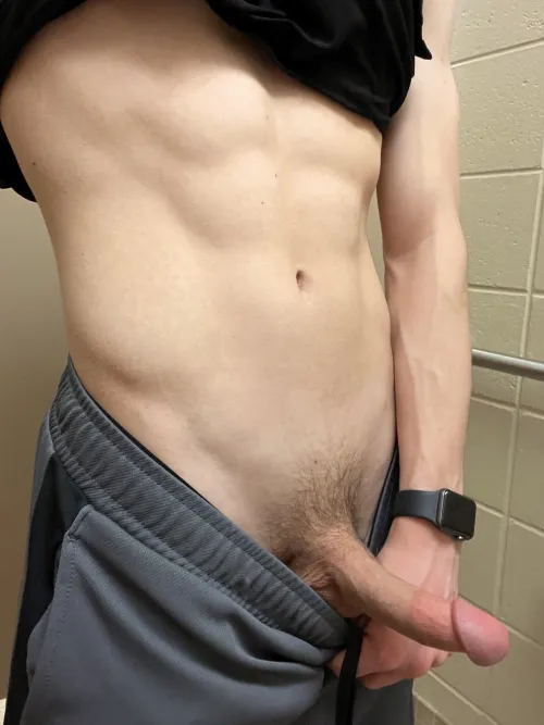 [22] the best part of going to the gym with your bros: helping each other release after workingout by SleepyPoolside