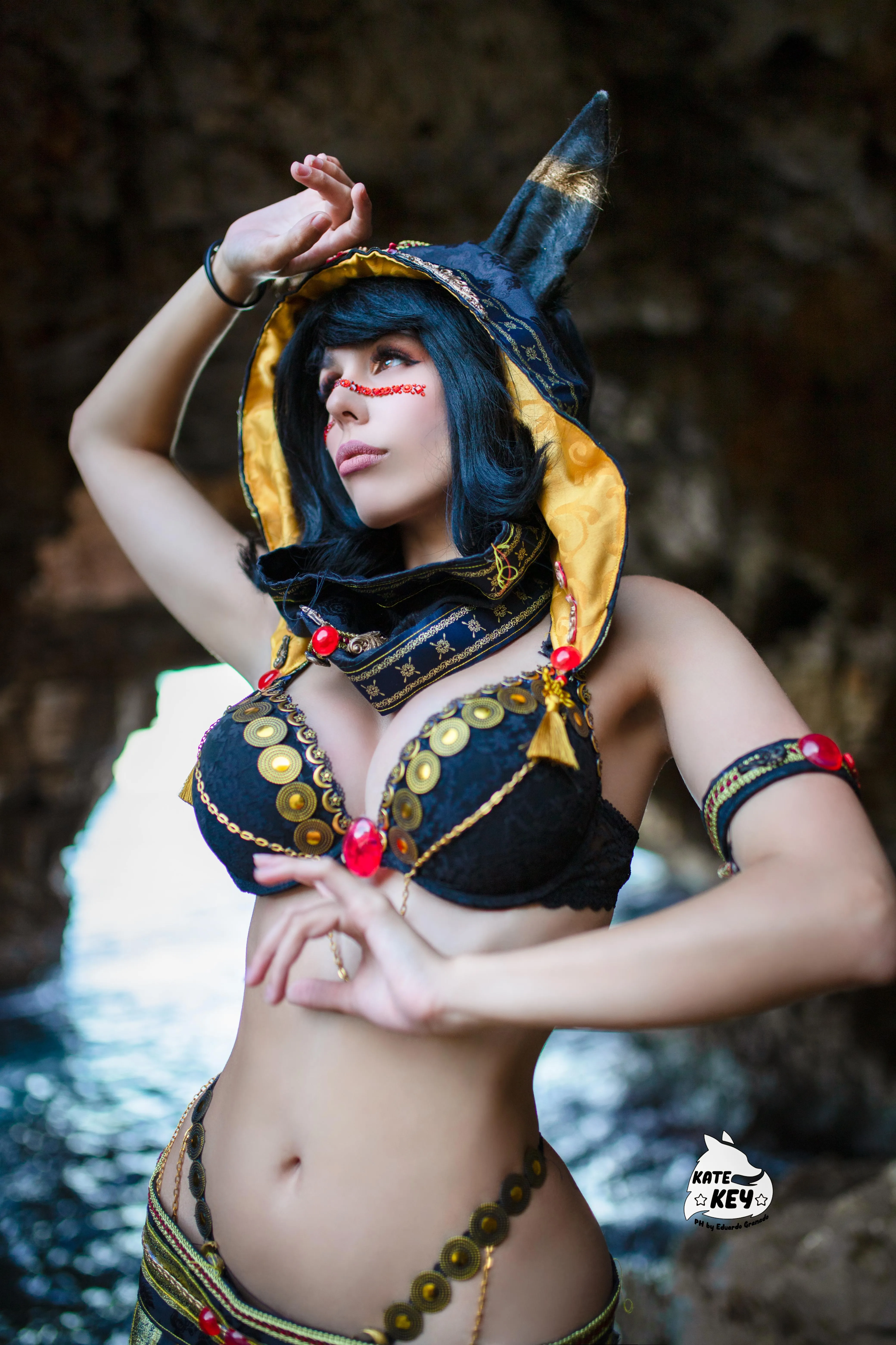 Umbreon from Pokemon by Kate Key Cosplay posted by katekeycosplay