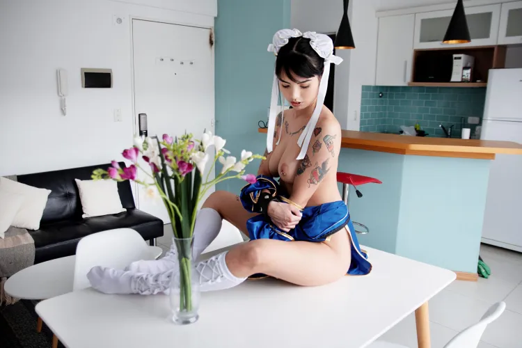 Chun-Li from Street Fighters by Lili by Confident-Cut-7639