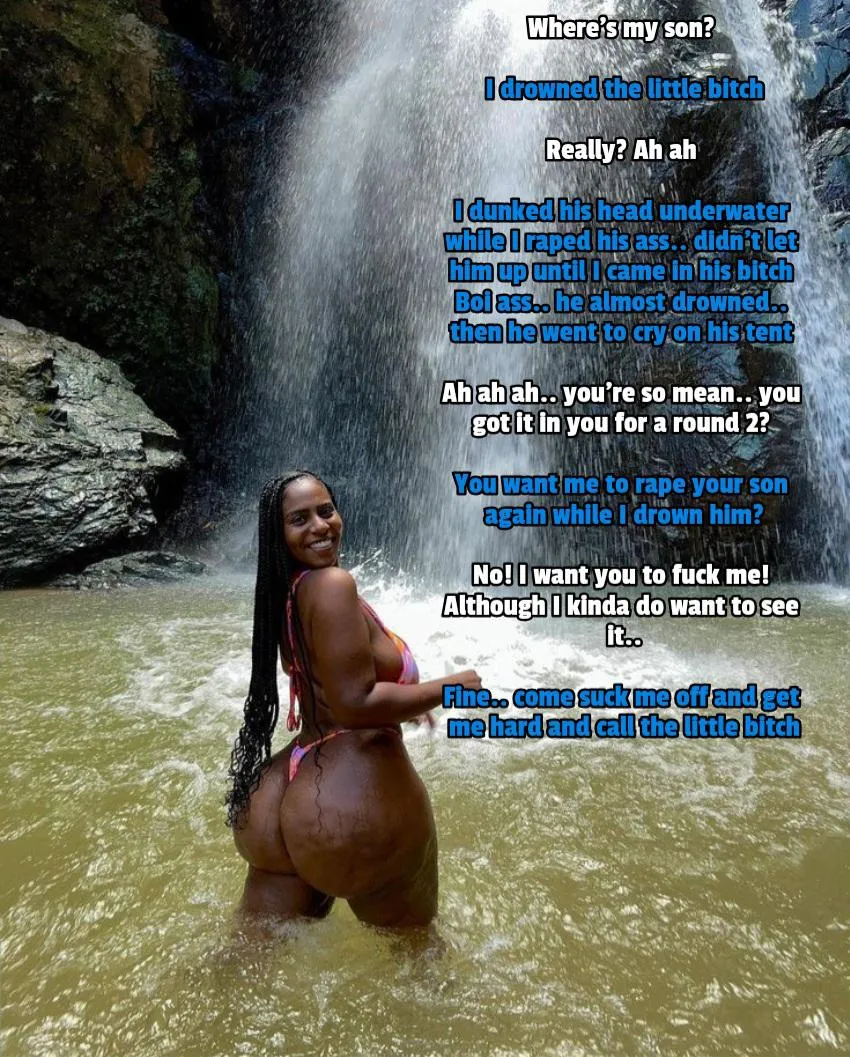 Going camping with the loser and his mom is actually fun (captionforever on imagefap) posted by Captionsforever