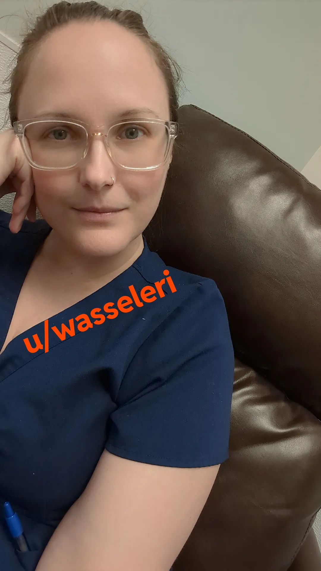 How about work selfie in my scrubs? posted by Wasseleri