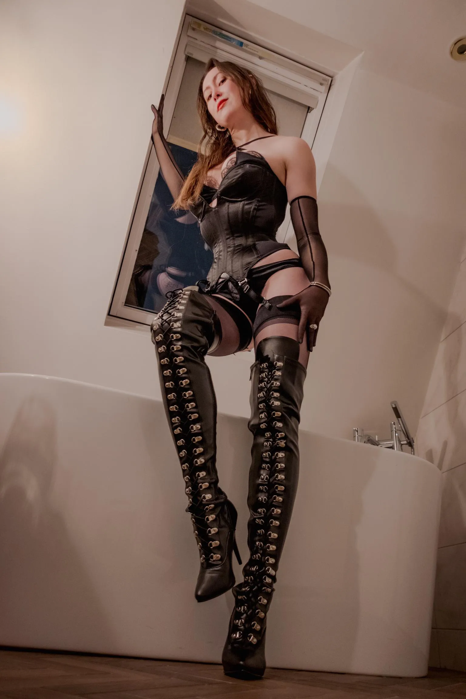 More than enough boot to occupy you posted by LATEXnCHILL