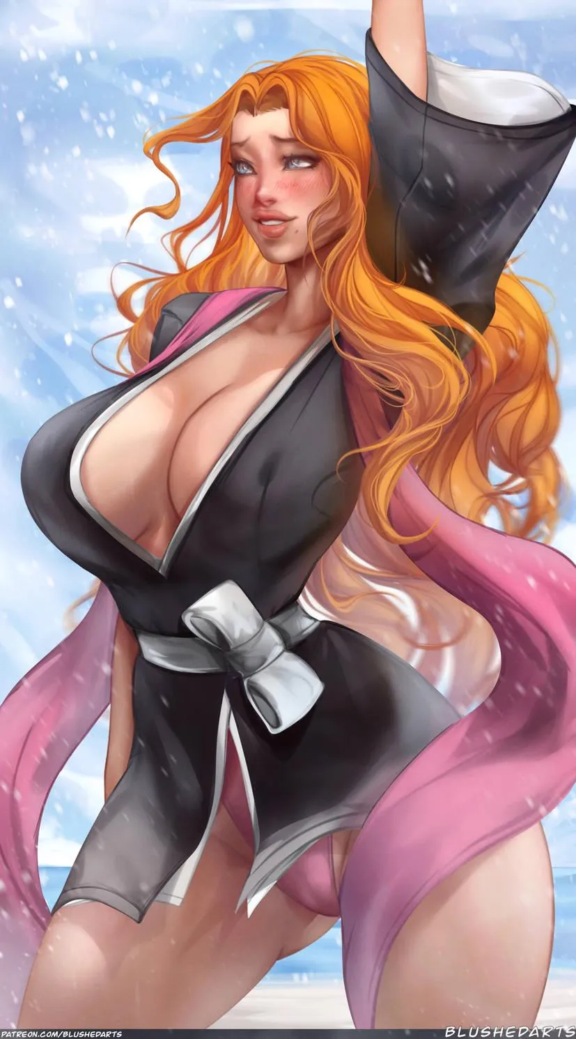 Rangiku by blushedarts posted by Cicada_5