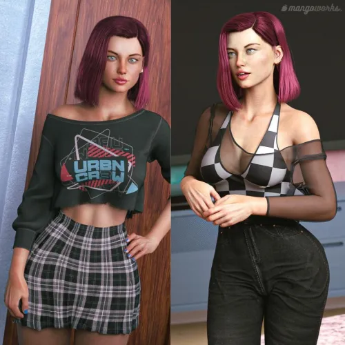 Valerie rocks every look, but which one do you like best? 🔥 [Getting Intimate | MangoWorks] by Mango-Dev